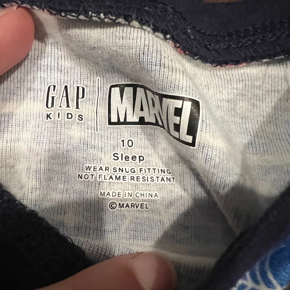 Gap. Marvel. Spider-Man matching pajama set. Never worn.